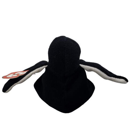 Vintage 1993 TY Teenie Beanie Babies "Waddle" The Penguin Retired 5" Plush Toy - Picture 5 of 8